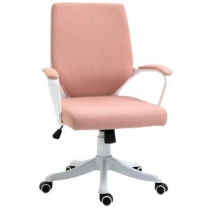 Cadeira de escritório linho sintético (poliéster), espuma, nylon, pp e pu