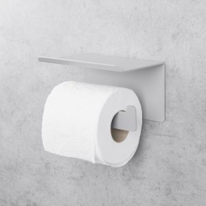 Daske suporte de papel higiênico em aço cinza direito bliss 2