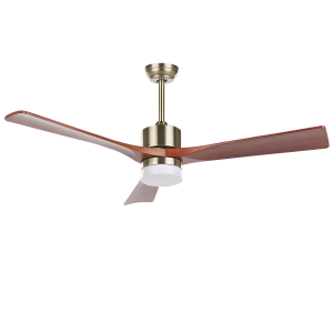 Ventilador de teto com luz aruwimi bronze