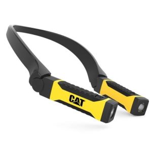 Lâmpada de pescoço cat ct7100 200 lm alcance 30 m à prova d'água ipx6 2 pil