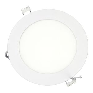 Downlight LED embutido 9w redondo branco quente 3000k