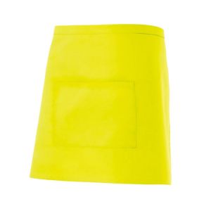 Velilla avental curto u amarelo fluorescente