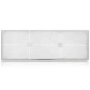 Cabeceros poseidón tapizado polipiel blanco 190x50 de sonnomattress