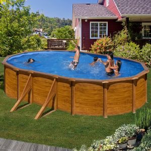 Piscina elevada kitprov738wo 730*375*132 astral