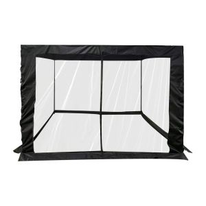 Mosquiteiro para tenda banyan preto 3x3 m