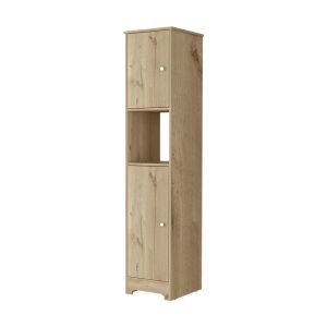 Columna de baño ibis con 2 puertas y 1 estante