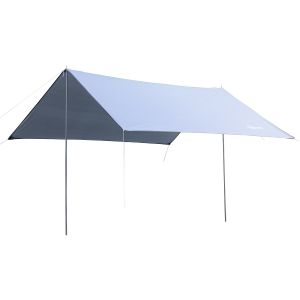 Abrigo de campismo poliéster e aço color blanco 300x292 cm Outsunny