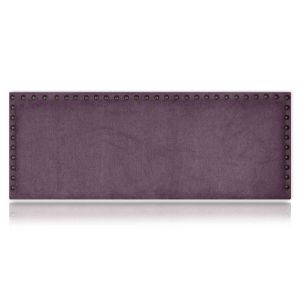 Cabeceros dafne tapizado nido antimanchas violeta 145x55 de sonnomattress