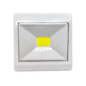 Luz noturna LED com interruptor 1 cob 120 lm baterias 3xaaa