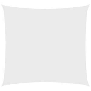 vidaXL toldo de vela cuadrado tela oxford blanco 3x3 m