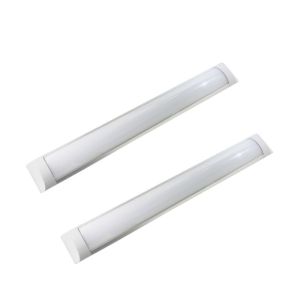 Pack 2 tiras LED slim 900mm 27w, branco 3000k