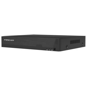 Gravador nvr foscam fna216he 16 canais 8mpx, aplicação gratuita, onvif