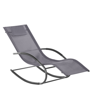 Cadeira lounge/relax metal cinzento carano ii