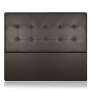 Cabeceros atenea tapizado polipiel marron 220x120 de sonnomattress