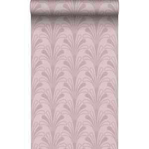 Origin wallcoverings papel de parede motivo art deco roxo lilás