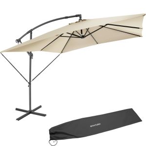 Guarda-sol apolo com manivela 2,5 x 2,5 m  poliéster, aço