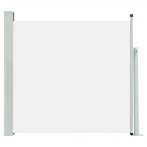 vidaXL toldo lateral retráctil de jardín color crema 170x300 cm