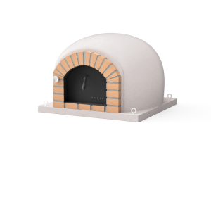 Movelar - forno a lenha modelo stromboli (branco - 300 x 80 x 80 cm)