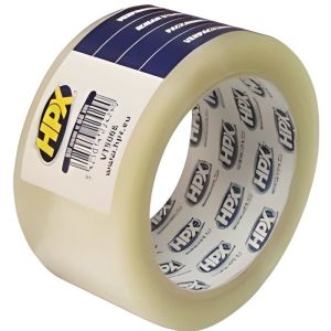 Rolo de fita para embalagem transparente hpx vt5066 50 mm x 66 m