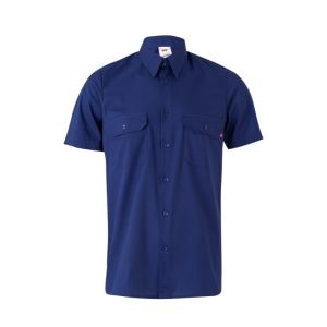 Camisa velilla mc m azul