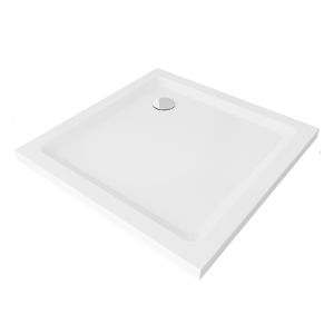 Base de duche antiderrapante 80x80cm branco