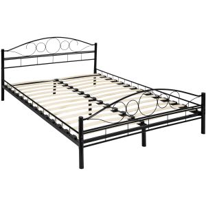 Cama de metal, 250 kg, 200 x 140 cm