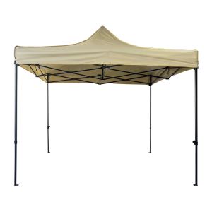 Tenda dobrável aneto beige 3x3 m