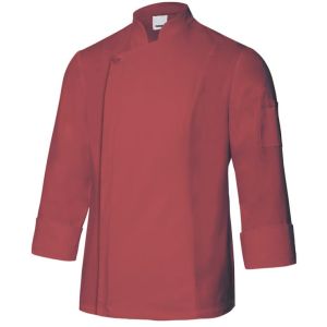 Jaqueta de cozinha masculina ml 62 vermelho coral