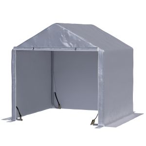 Tenda para ferramentas aço galvanizado, tecido pe color gris 2x2x1,95 m