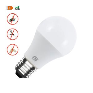 Lâmpada LED padrão para matar mosquitos E27 5w equi.25w 220lm 3000k