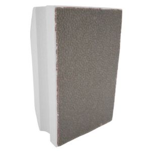 Bloco de lixa diamantada manual scratcher grão 600 - l. 90 x 55 mm - granit