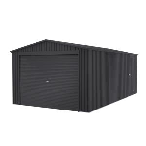 Garaje metálico 19.52m² Wasabi portón enrollable seguridad almacenajecoche