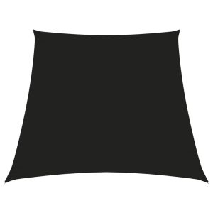 Para-sol estilo vela tecido oxford trapézio 2/4x3 m preto