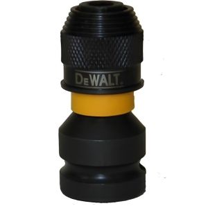 Adaptador para chave de impacto Dewalt 1/2 a 1/4 - dt7508 - corpo reforçado