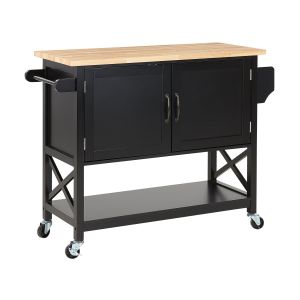 Carrito de cocina mele negro