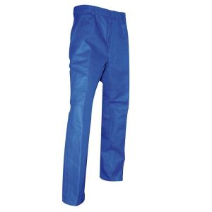 Calça 100% aLGodão clou bugatti azul tamanho 50 - lma lebeurre - 615162