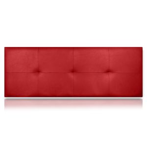 Cabeceros zeus tapizado polipiel rojo 170x50 de sonnomattress