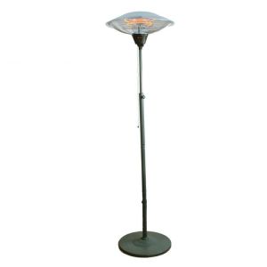 Aquecedor de exterior - edm - 07093 - 2100w - preto - 56,5x56,5x190cm