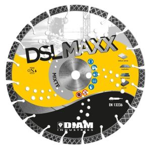 Disco diamantado misto 125x22,23mm - diam industries - dslmaxx125/22