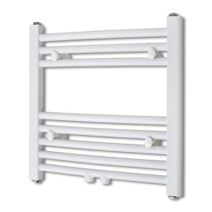 vidaXL radiador toallero 480 x 480 mm conector lateral y central