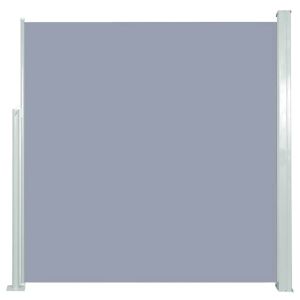 vidaXL toldo lateral retráctil 140x300 cm gris