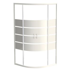Ondee - porta shiva - portas de correr de 1/4 de círculo - 90x190cm