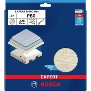 Acessórios Bosch 2608901636 grade abrasiva para lixadeira de drywall grit 8