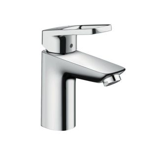 Misturador para lavatório logis loop 100 - hansgrohe - resíduos extensíveis