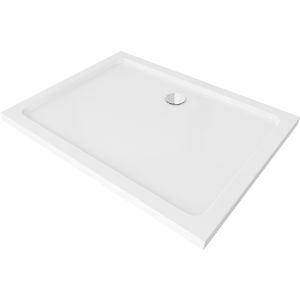 Base de duche antiderrapante 120x100cm, branco