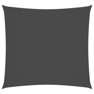 vidaXL toldo de vela rectangular tela oxford gris antracita 2,5x3 m