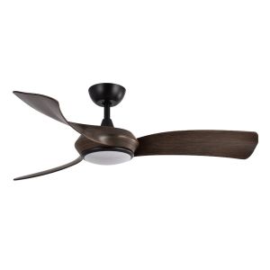 Ventilador de techo cerdeña negro cct regulable 132cm