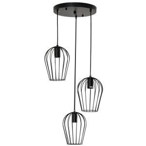 Candeeiro suspenso metal ø38x145 cm Homcom, casa - iluminação