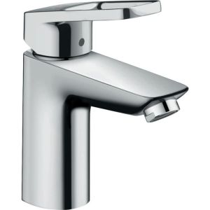 Misturador para lavatório - hansgrohe - logis loop 100 eco coolstart - cinz