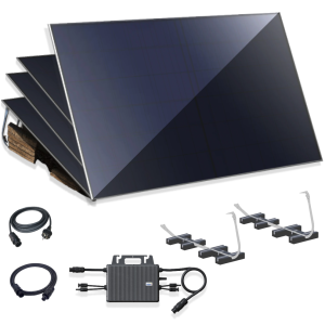 Robinsun®️ kit solar plug & play plano-20º 1.760wp 4 painéis bifaciais